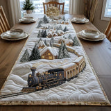 Quilted Table Runner - Frosted Runner