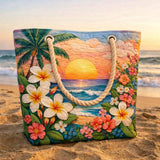 Handmade Beach Bag | Tropical Breeze