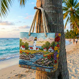 Handmade Beach Bag | Lighthouse Shine