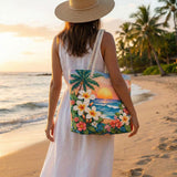 Handmade Beach Bag | Tropical Breeze