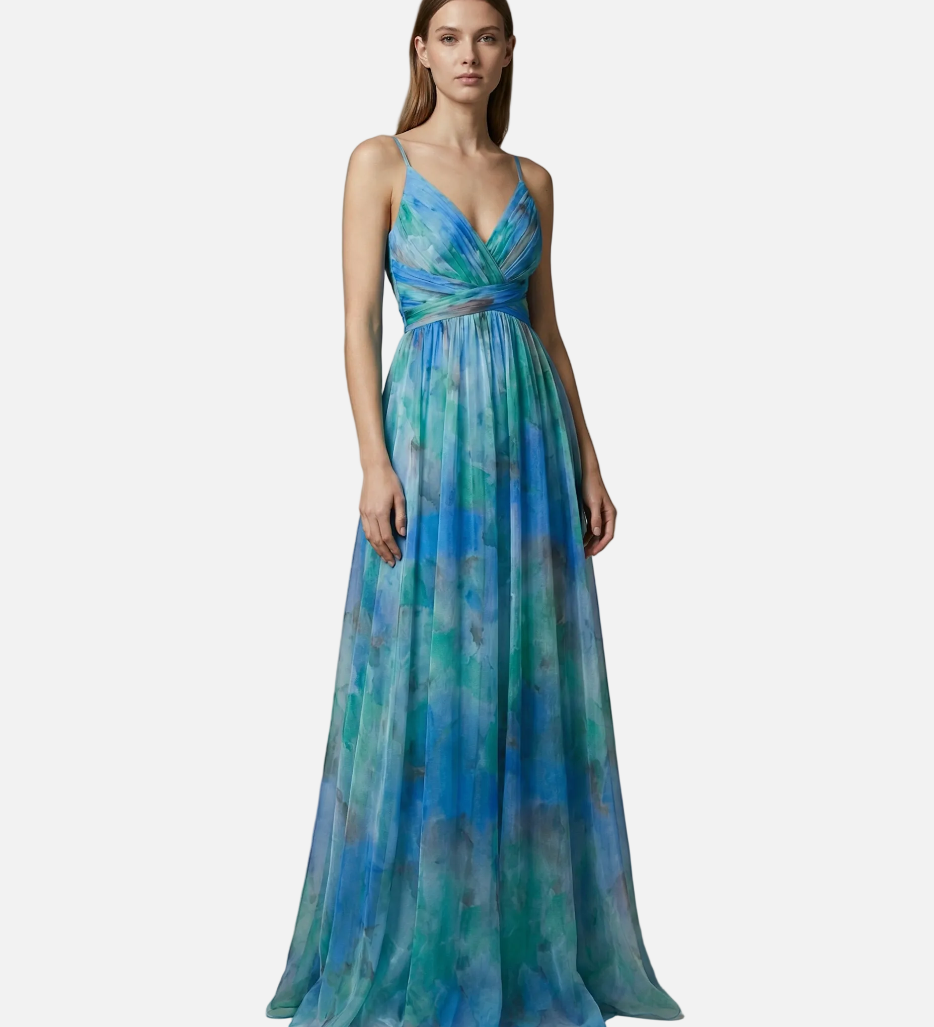 Vestit Maxi Floral de Nit per a Dones