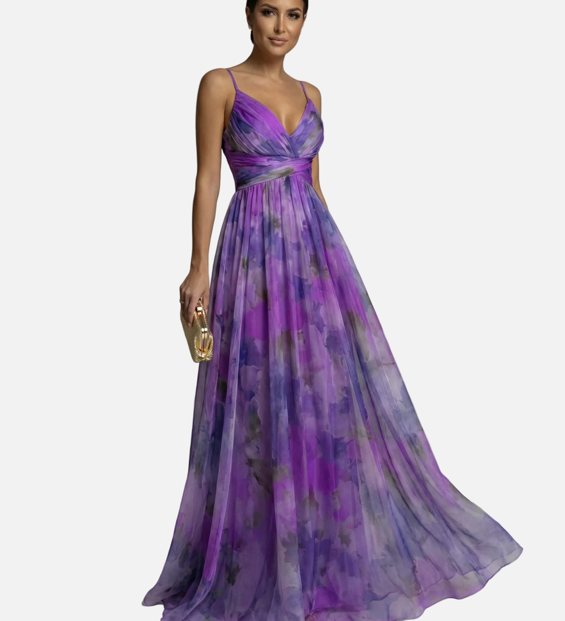 Vestit Maxi Floral de Nit per a Dones