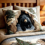 Padded Cushion Cover - Festive Nest