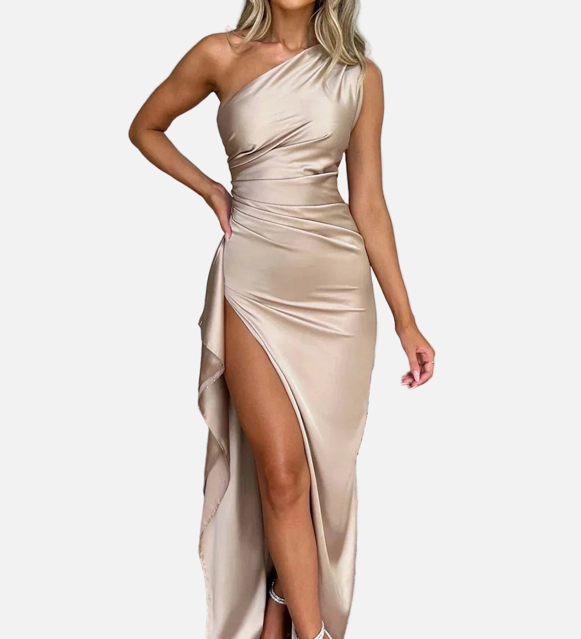 Vestit Maxi de Satén per a la Nit