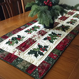 Quilted Table Runner - Festive Jingle Bells
