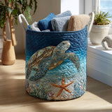 Padded Turtle Basket | Handmade Basket