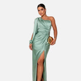 Elegant vestit maxi d'invitada de boda formal