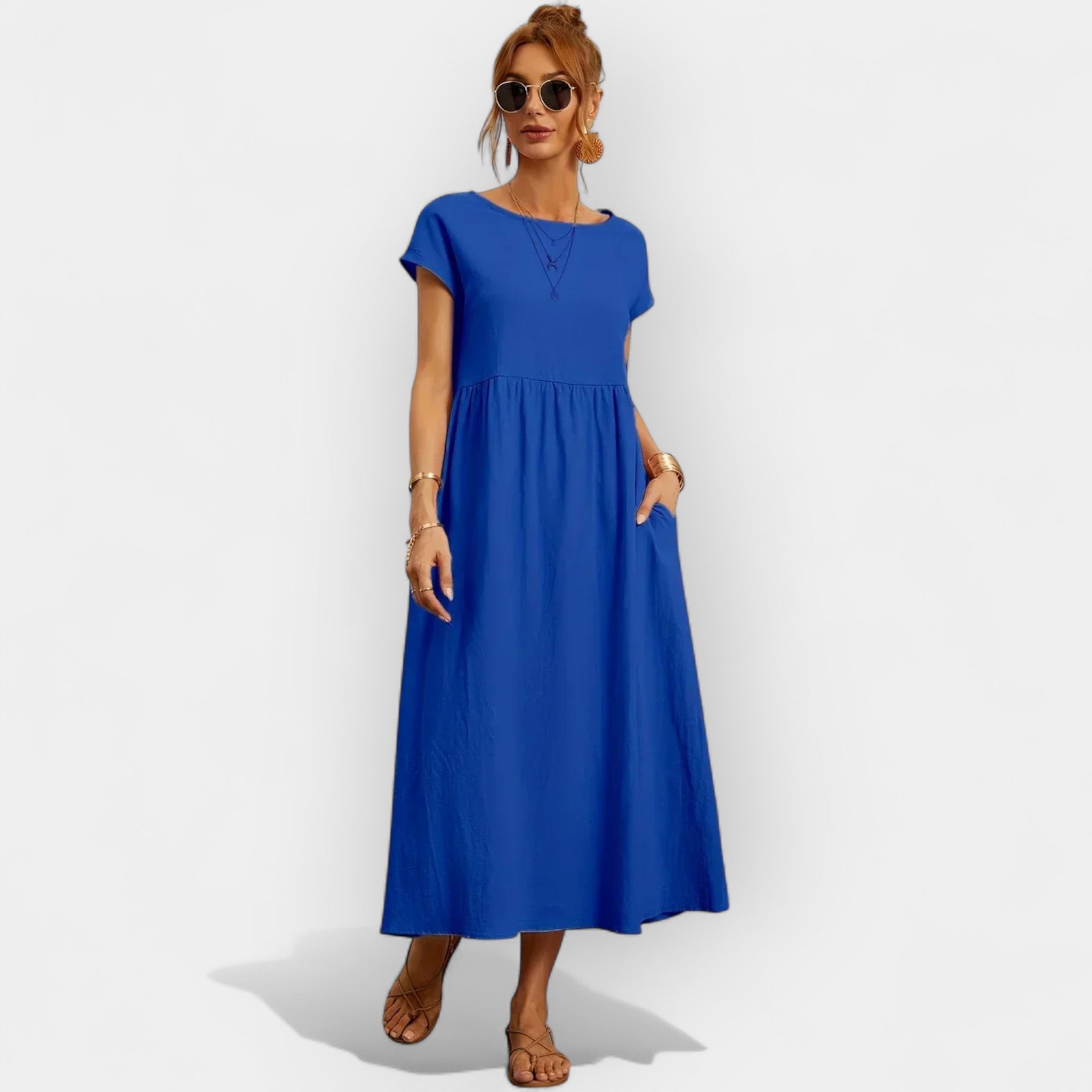 Vestits de Cotó Lekkie amb Butxaques