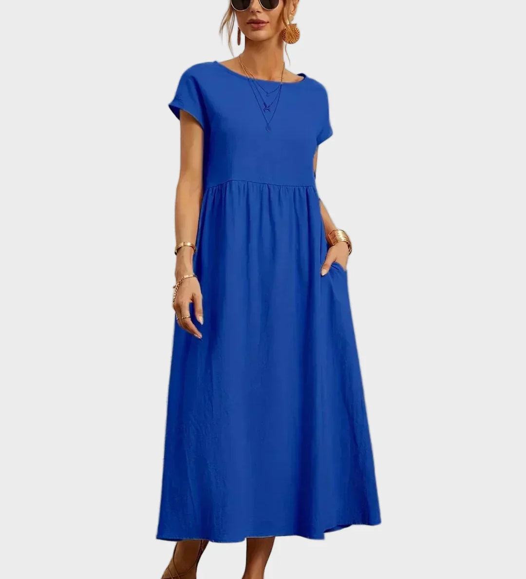 Andrea — Vestit midi en un estil elegant i atemporal