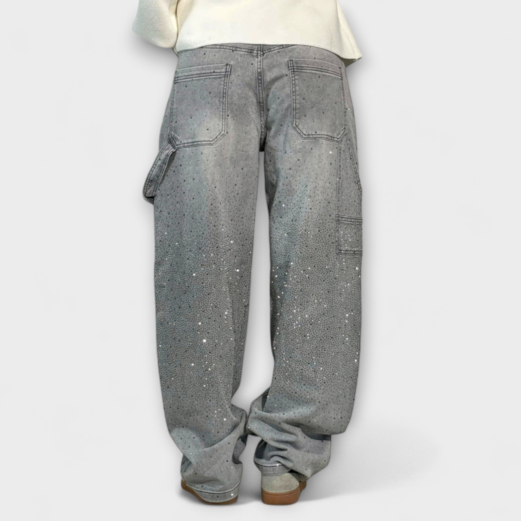 Fable - Pantalons texans Balloon Carpenter brillants
