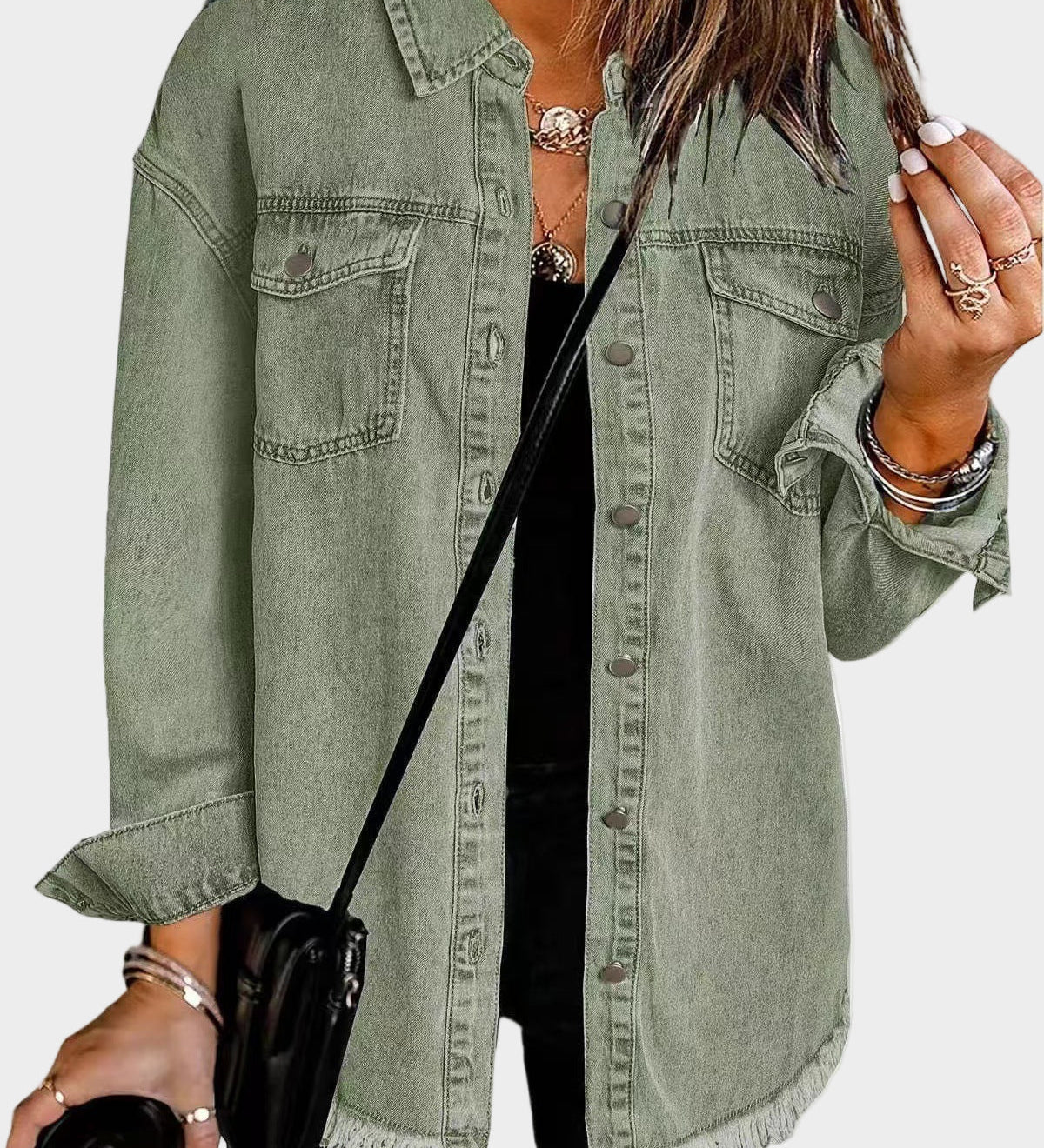 Jaqueta de denim clàssica