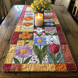 Quilted Table Runner - Petal Path