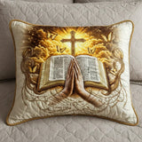 Padded Cushion Cover - Prayer and Writing