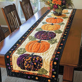 Quilted Table Runner - Spiced Pumpkin