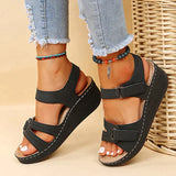 Sandy - Sandalias ortopédicas cómodas con cuña