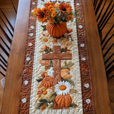 Quilted Table Runner - Autumn Abundance