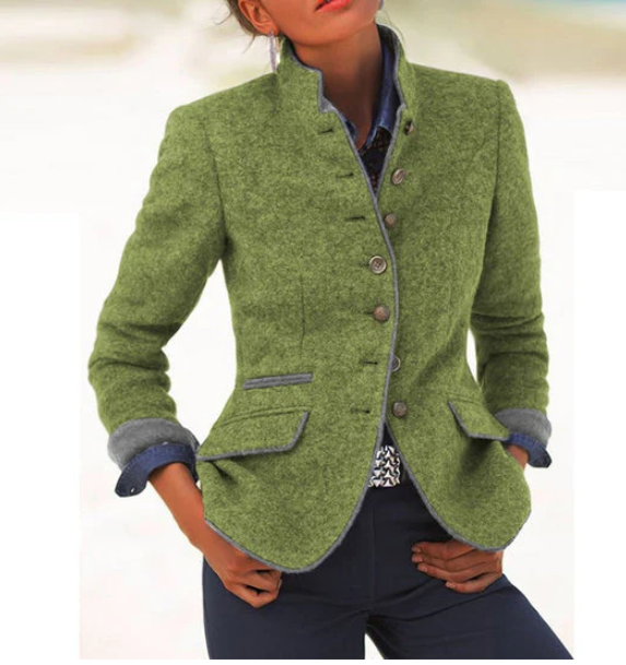 Valeria | Suéter Elegant amb Coll Alt