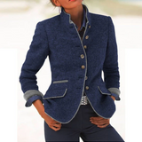 Valeria | Suéter Elegant amb Coll Alt