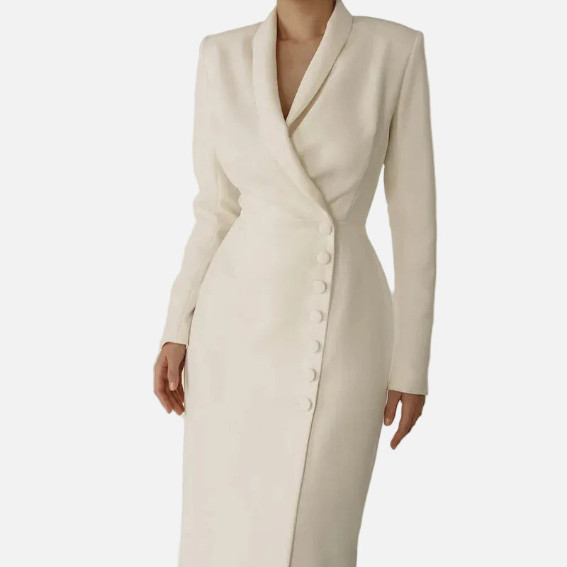 Vestit de Nit – Elegant Vestit Formal de Màniga Llarga Negre per a Esdeveniments Nocturns Atemporals