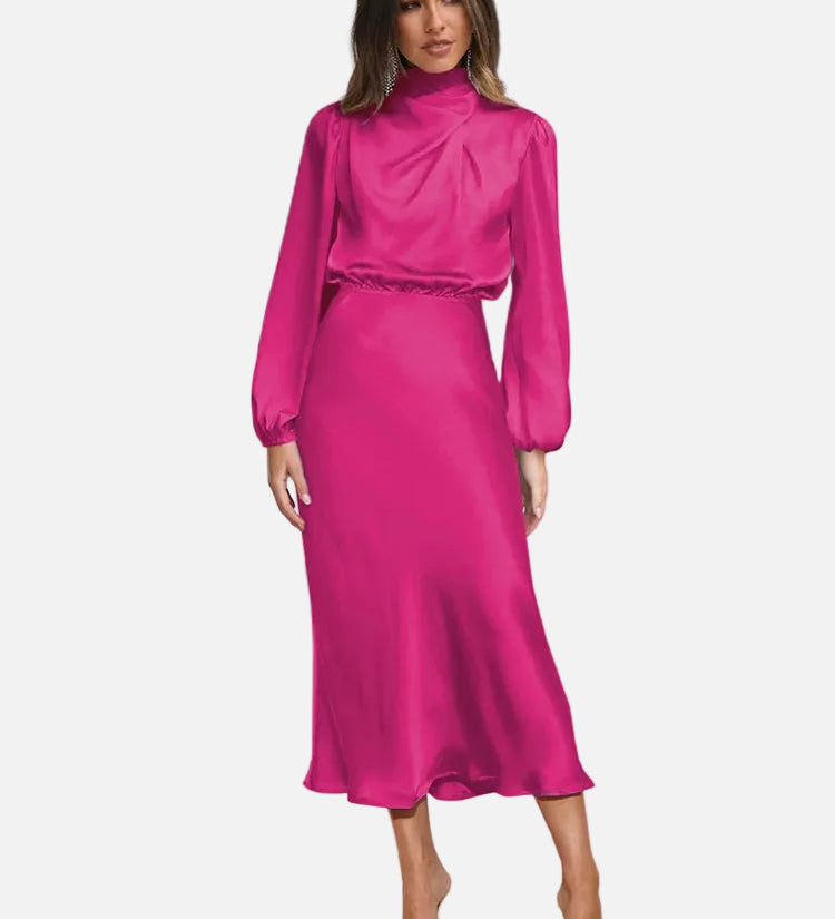 Vestit de Nit de Setí – Elegant Roba Formal de Màniga Llarga