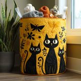 Cat | Handcrafted Laundry Basket