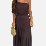 Vestit Maxi de Chiffon sense Espatlles