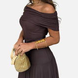 Vestit Maxi de Chiffon sense Espatlles
