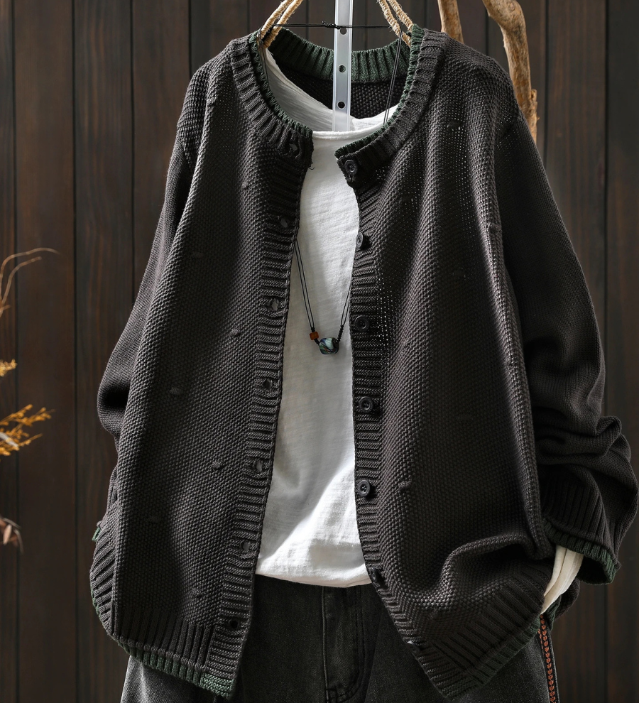 Isadora | Cardigan Texturitzat