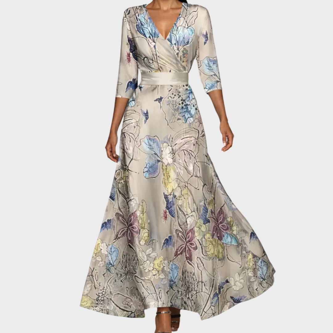 Isabel - Vestit Maxi Elegant i Fluid