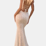 Vestit Maxi d'Convidada de Casament Blanc amb Tirants Finets
