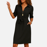 Vestit Midi de Treball Relaxat per a Dones