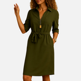 Vestit Midi de Treball Relaxat per a Dones