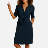 Vestit Midi de Treball Relaxat per a Dones