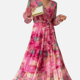 Vestit Maxi de Nit d'Estiu amb Estampat Floral