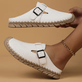 Marly - Pantufla cómoda con hebilla