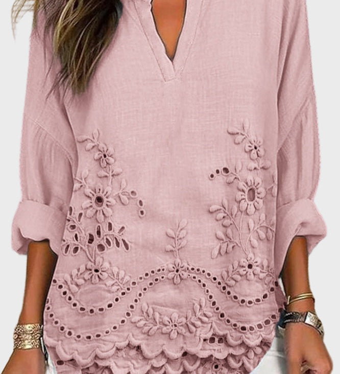 Camisa amb estampat floral