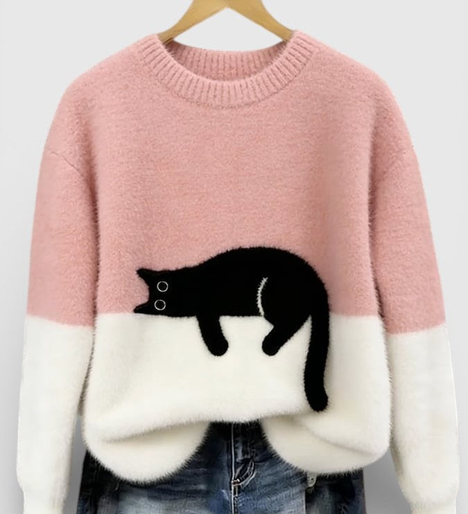 Jelena - Sudadera amb estampat de gats