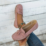Teresa - Sabates Loafer Clàssiques amb Detall de Borles