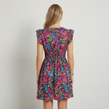 Martina Vestit Mini Floral Vibrant