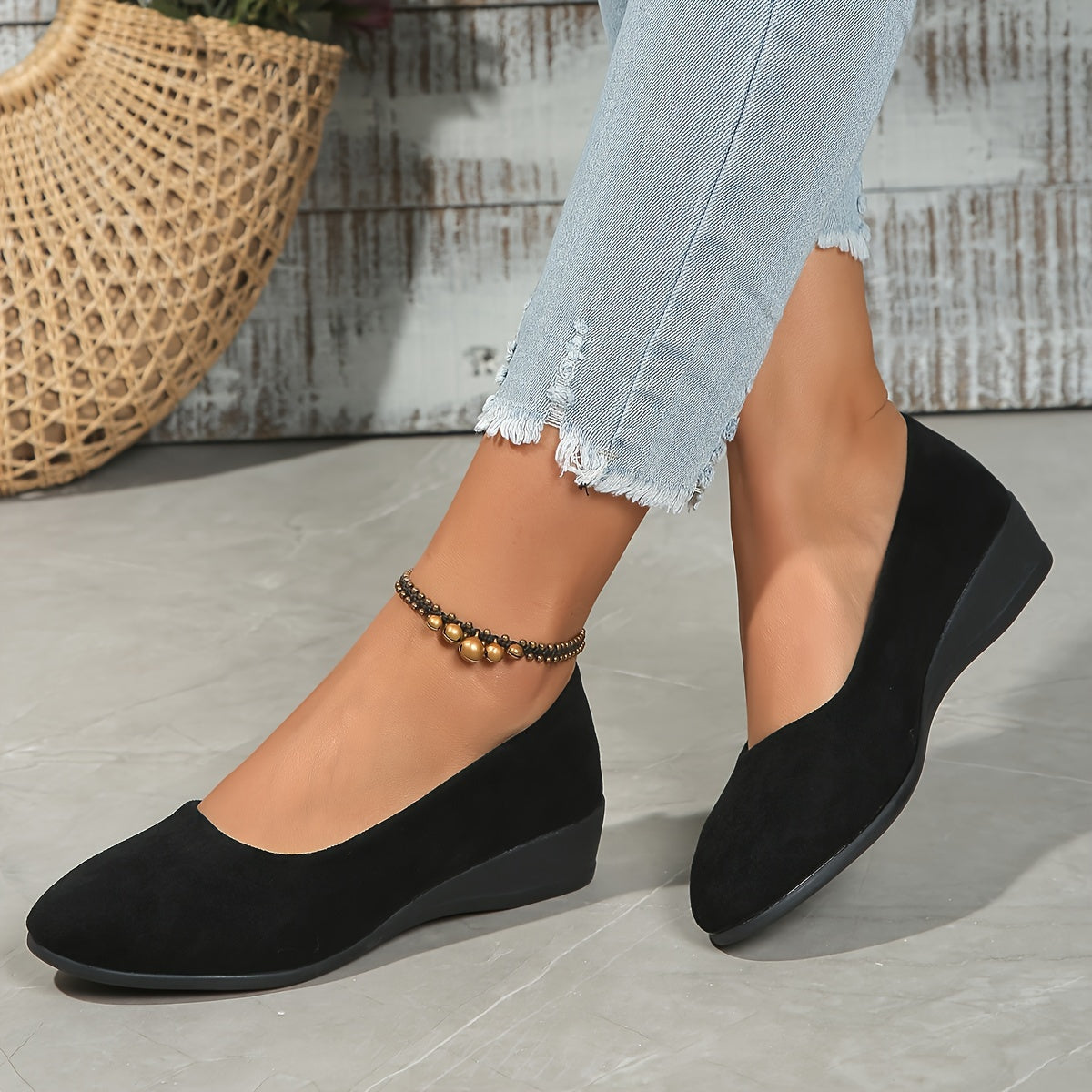 Éliane | Cómodas ballerines amb plataforma