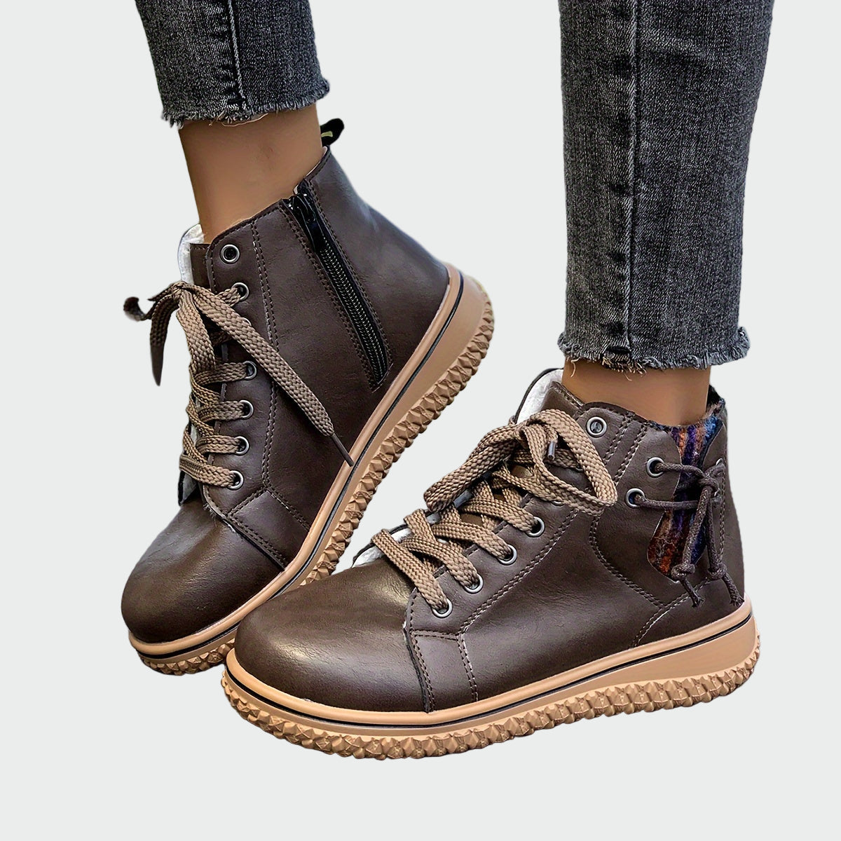 Sabates ortopèdiques de cuir amb part superior baixa