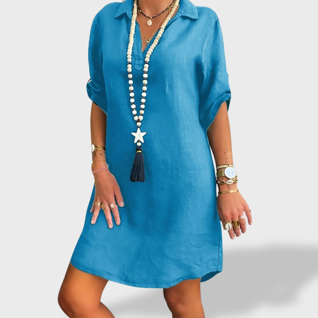 Vitória™ | Vestit de Lino d'Estiu