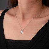 Lucky Dog Motif Necklace (+ FREE Earrings)