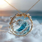 Ocean Necklace in Gold and Silver