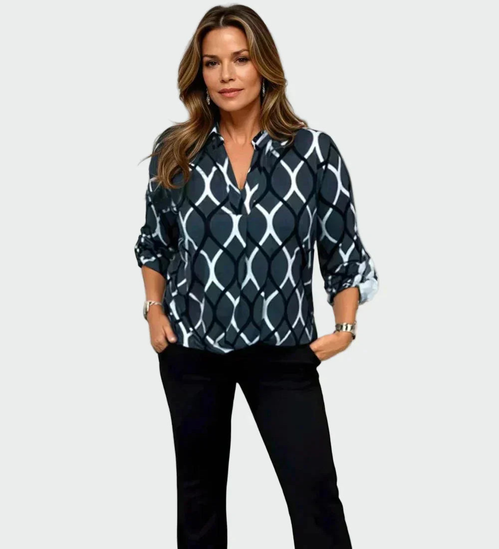Camisa de màniga llarga amb disseny elegant