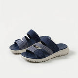 Cleo - Sandalia deportiva de confort con suela de plataforma