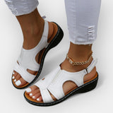 Sandàlies de cuir estilitzades