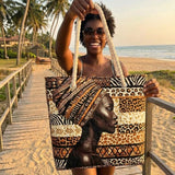 Handmade Beach Bag | Queen of Melanin