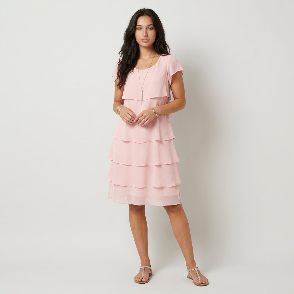 Vestit Midi Martina amb Volants