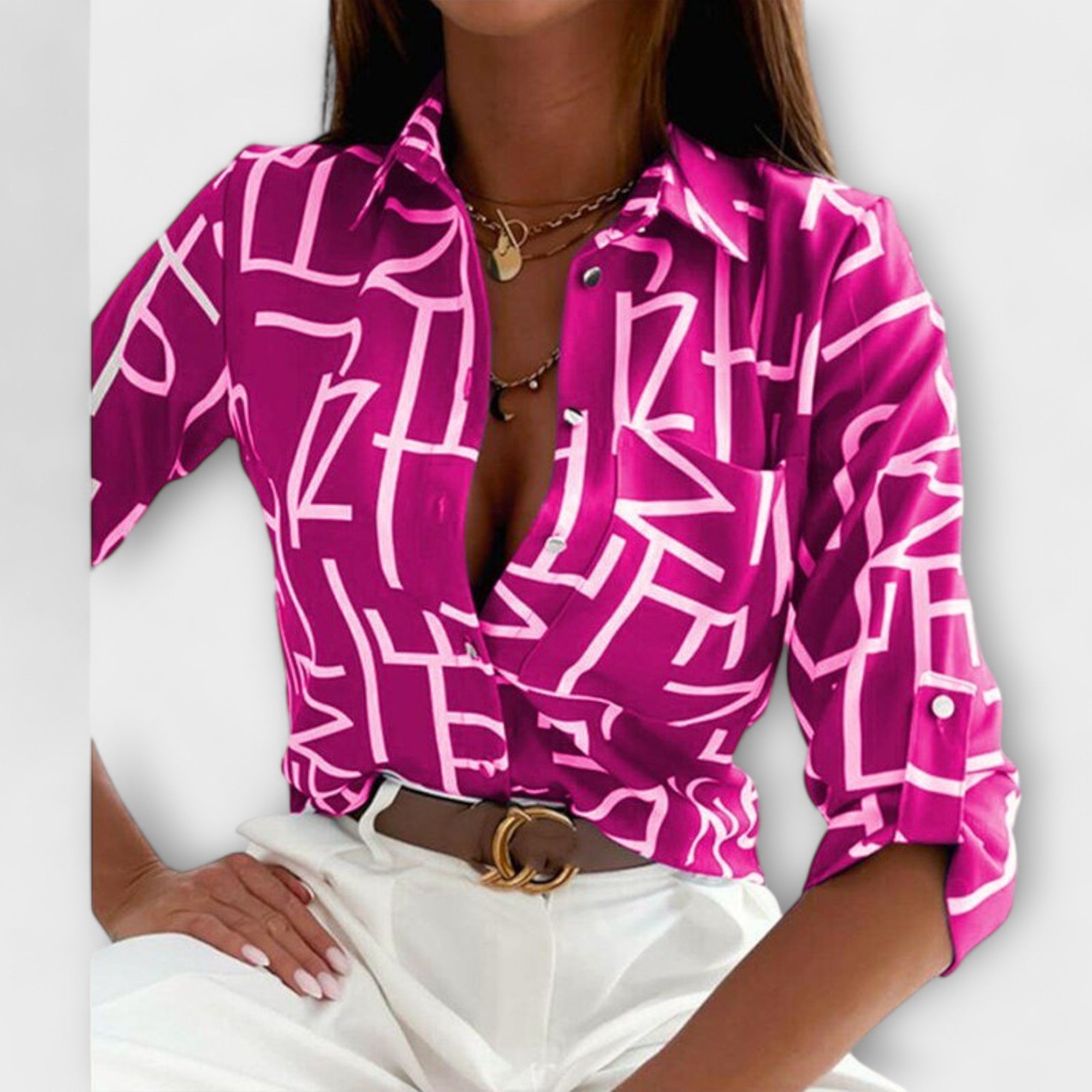 Romina | Blusa clàssica amb coll